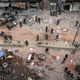 The scene following a riot in New Delhi, India, on Feb. 27, 2020.